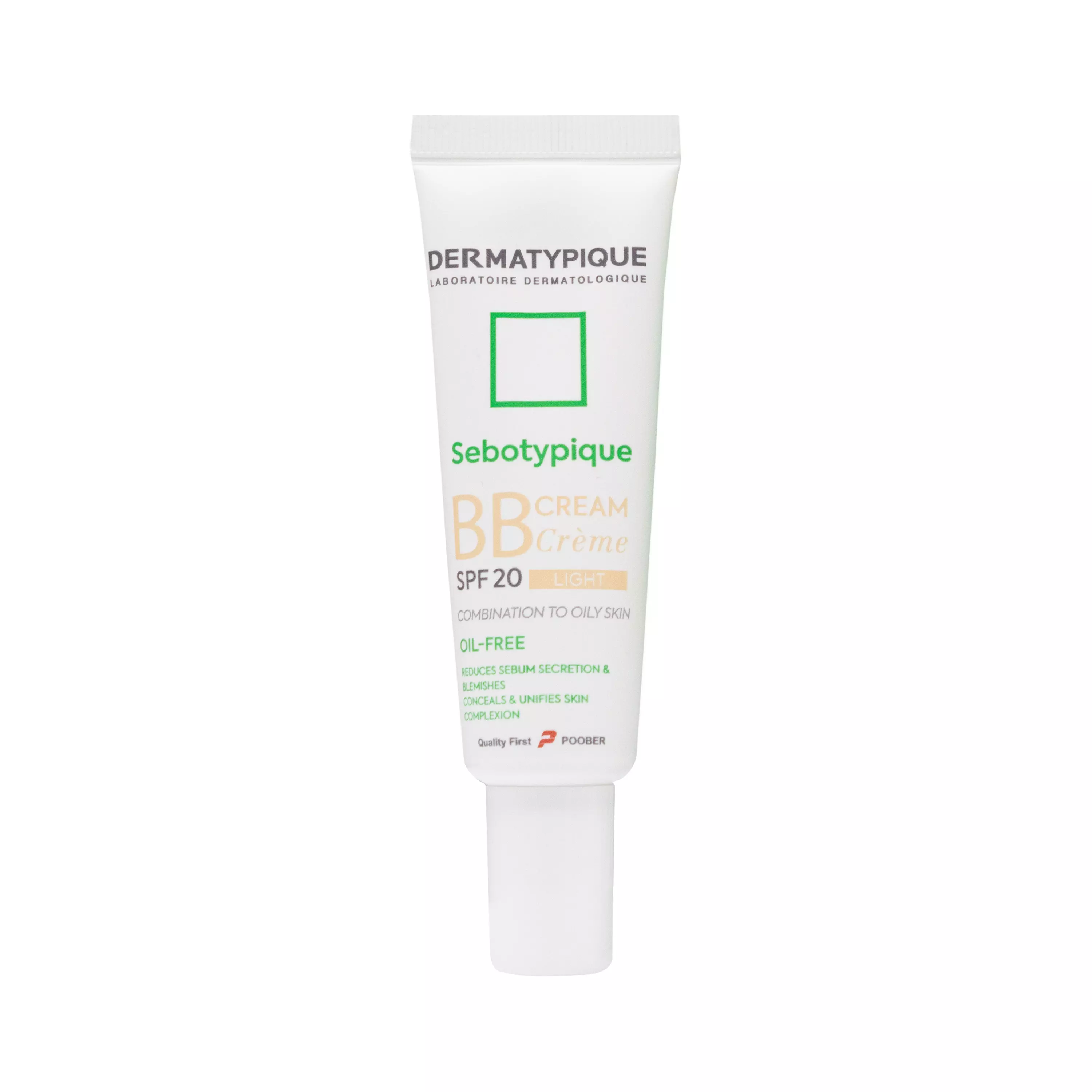 بی بی کرم SPF20 سبوتیپیک رنگ روشن درماتیپیک